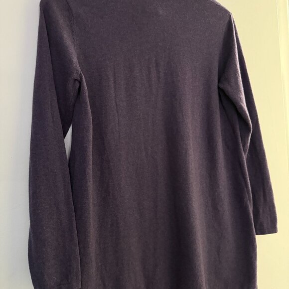 J Jill Cotton and Cashmere Flare Tunic - Picture 2 of 5